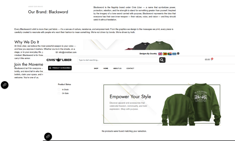 Civis Liber, Blacksword